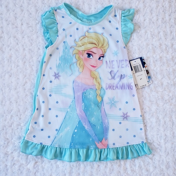 Disney Frozen Elsa Nightgown size 2T - Picture 1 of 3